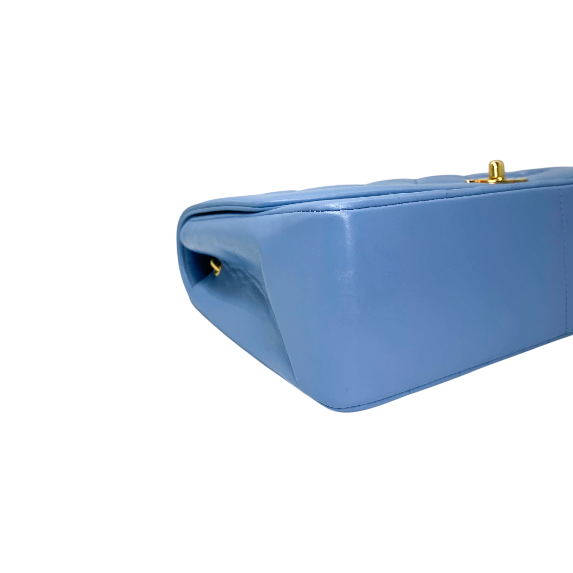 Chanel Blue Vintage Diana Shoulder Bag