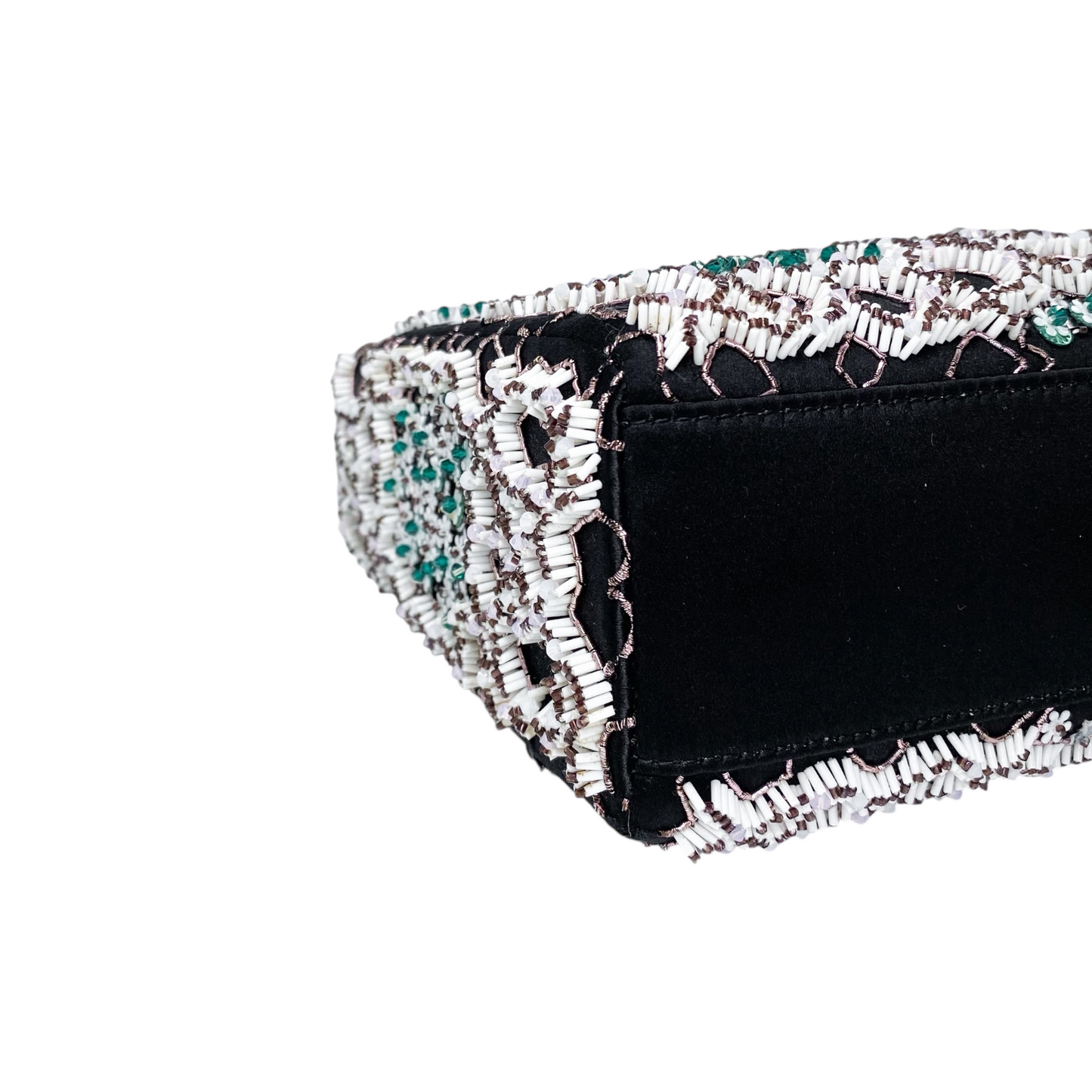 Dior Black Beaded Mini Lady Dior