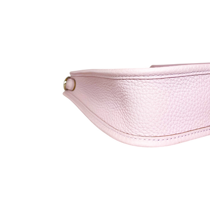 Hermes Evelyne TPM Mauve Pale Palladium Hardware