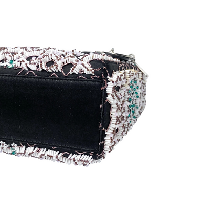 Dior Black Beaded Mini Lady Dior