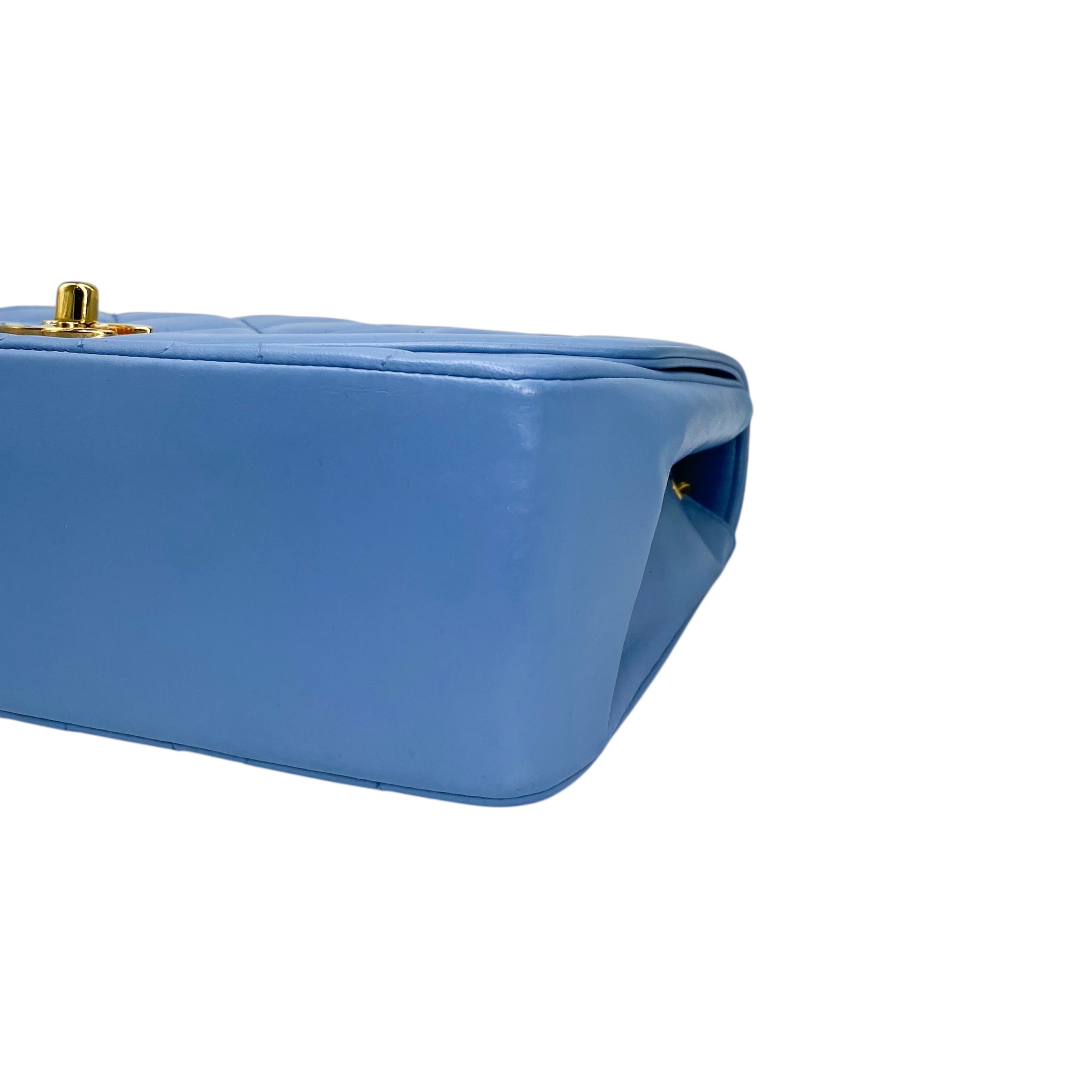 Chanel Blue Vintage Diana Shoulder Bag