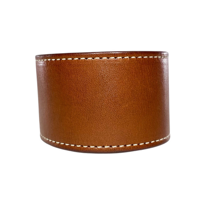 Hermes Gold Kelly Dog Cuff