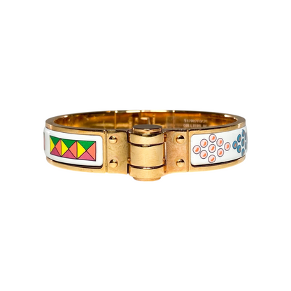 Hermes Colliers de Chiens Narrow Hinge Bracelet