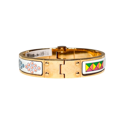 Hermes Colliers de Chiens Narrow Hinge Bracelet