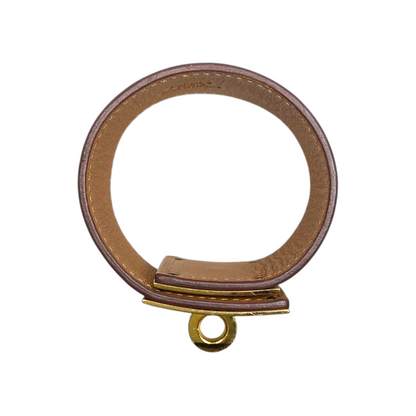 Hermes Gold Kelly Dog Cuff