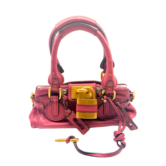 Chloe Small Paddington Dark Pink