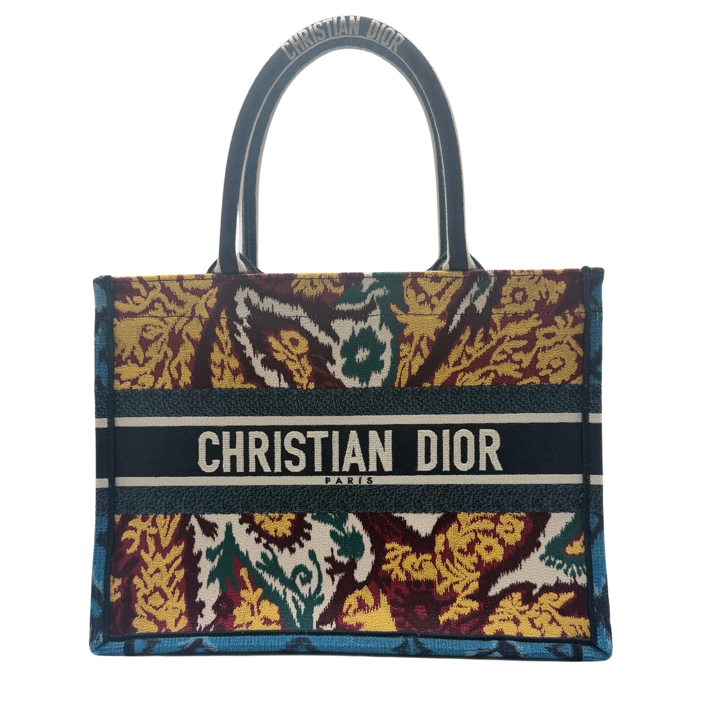 Dior Paisley Embellished Medium Book Tote