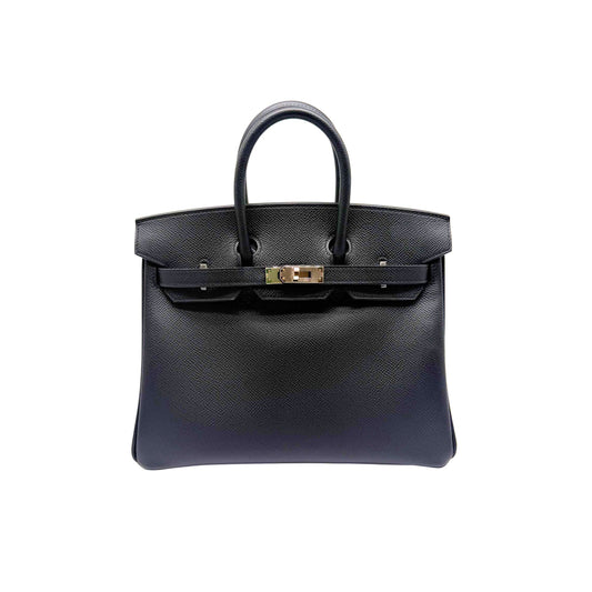 Hermes Birkin 25 Epsom Palladium Hardware