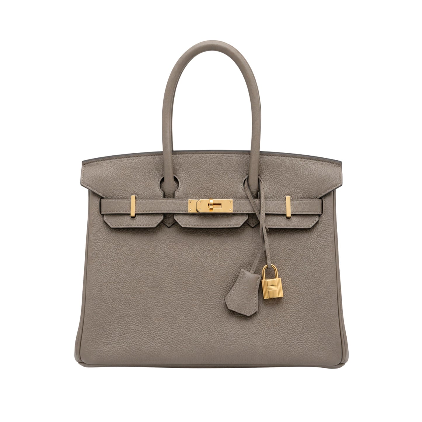 Hermes Birkin 30 Gris Perle Togo with Gold Hardware