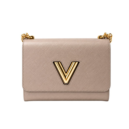 Louis Vuitton Beige Twist Epi Medium Shoulder Bag