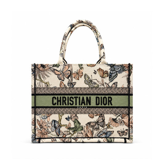 Dior Toile de Jouy Butterflies Mexico Tote