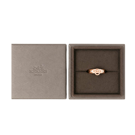 Hermes Collier de Chien Ring in 18k Rose Gold
