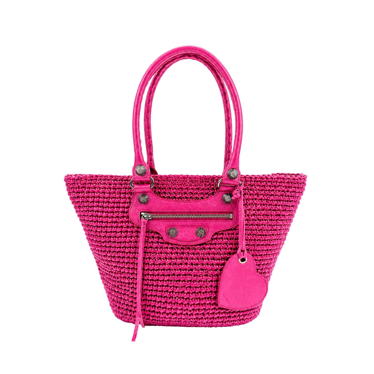 Balenciaga Le Cagole Panier Pink Tote