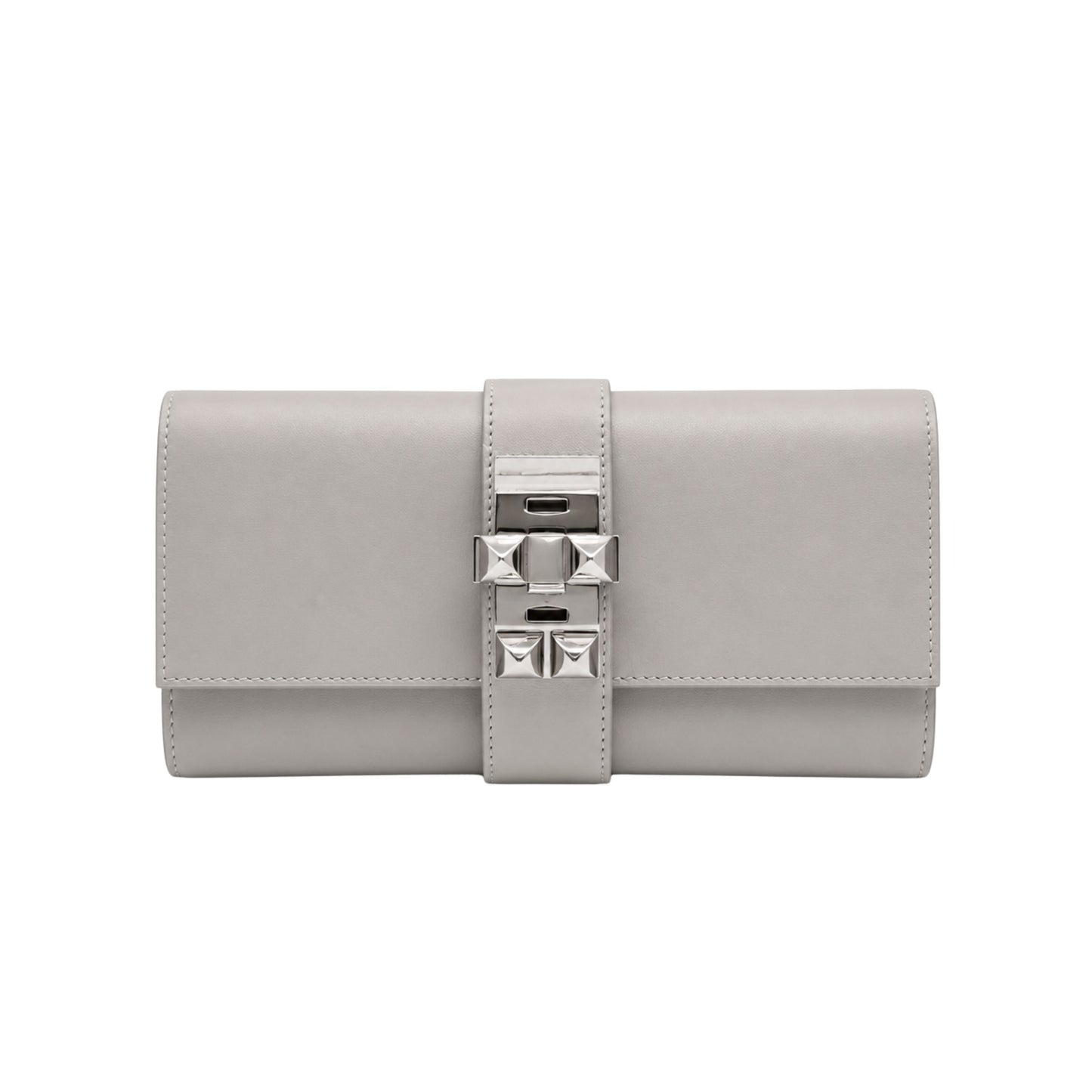 Hermes Medor Gris Perle Clutch