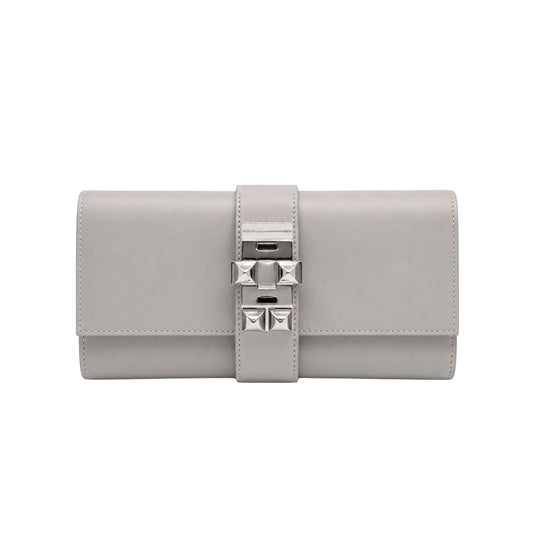 Hermes Medor Gris Perle Clutch