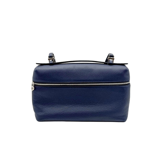 Loro Piana Extra L27 in Navy Blue Crossbody Bag