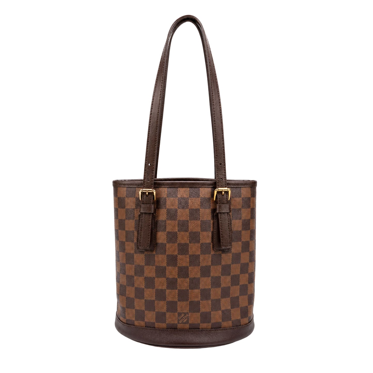 Louis Vuitton Damier Marais Bucket Bag with Pouch