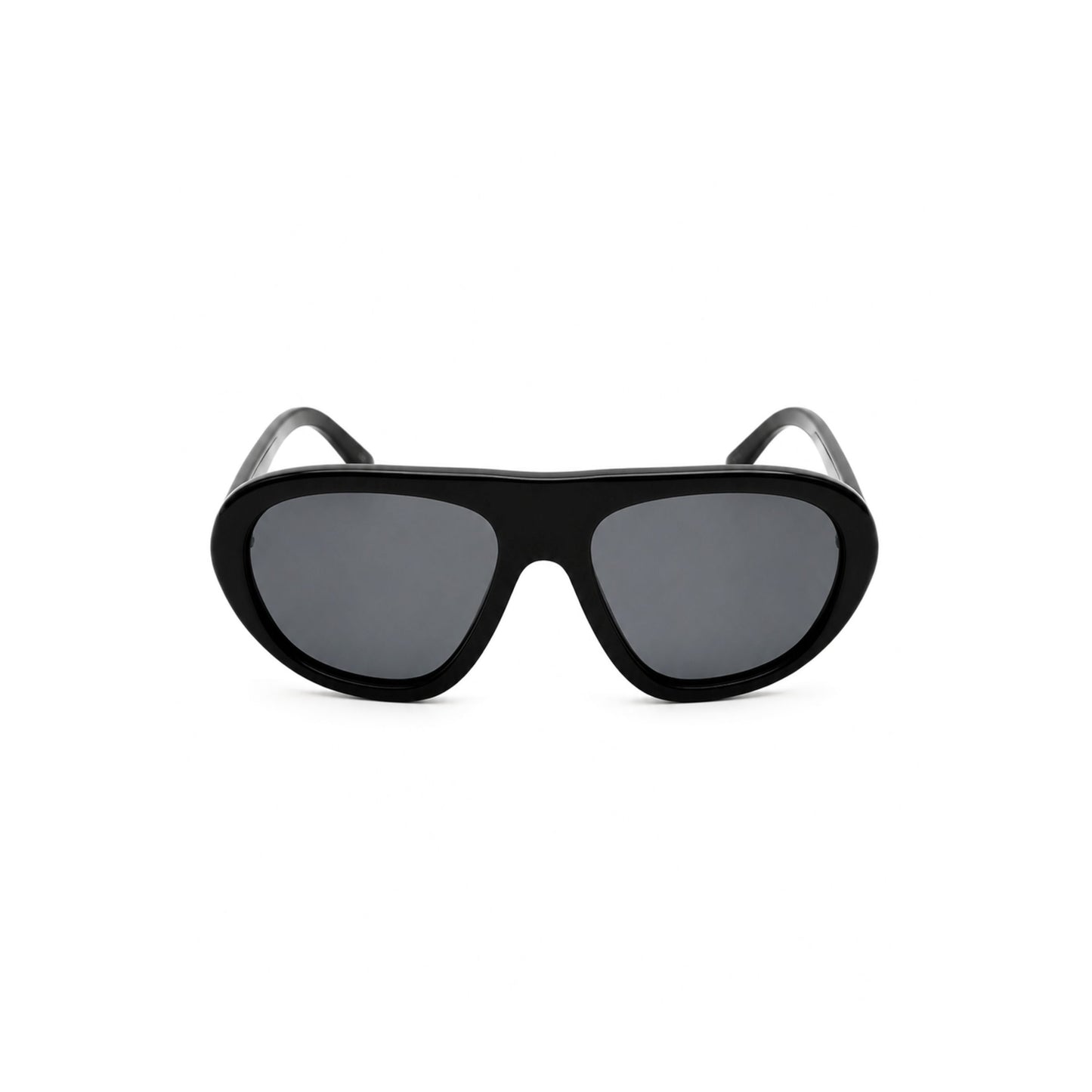 Prada Black Thick Aviator Sunglasses