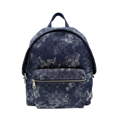 Gucci Denim Large Canvas Backpack