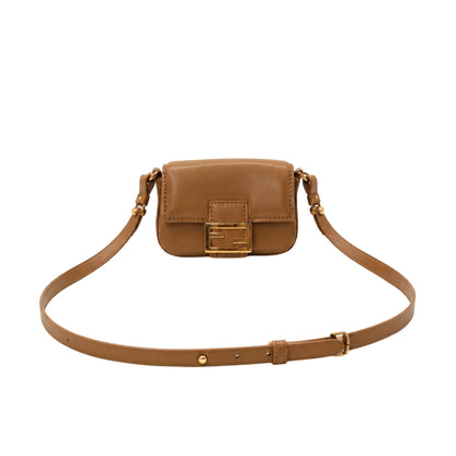 Fendi Nano Baguette Charm With Strap Crossbody Bag