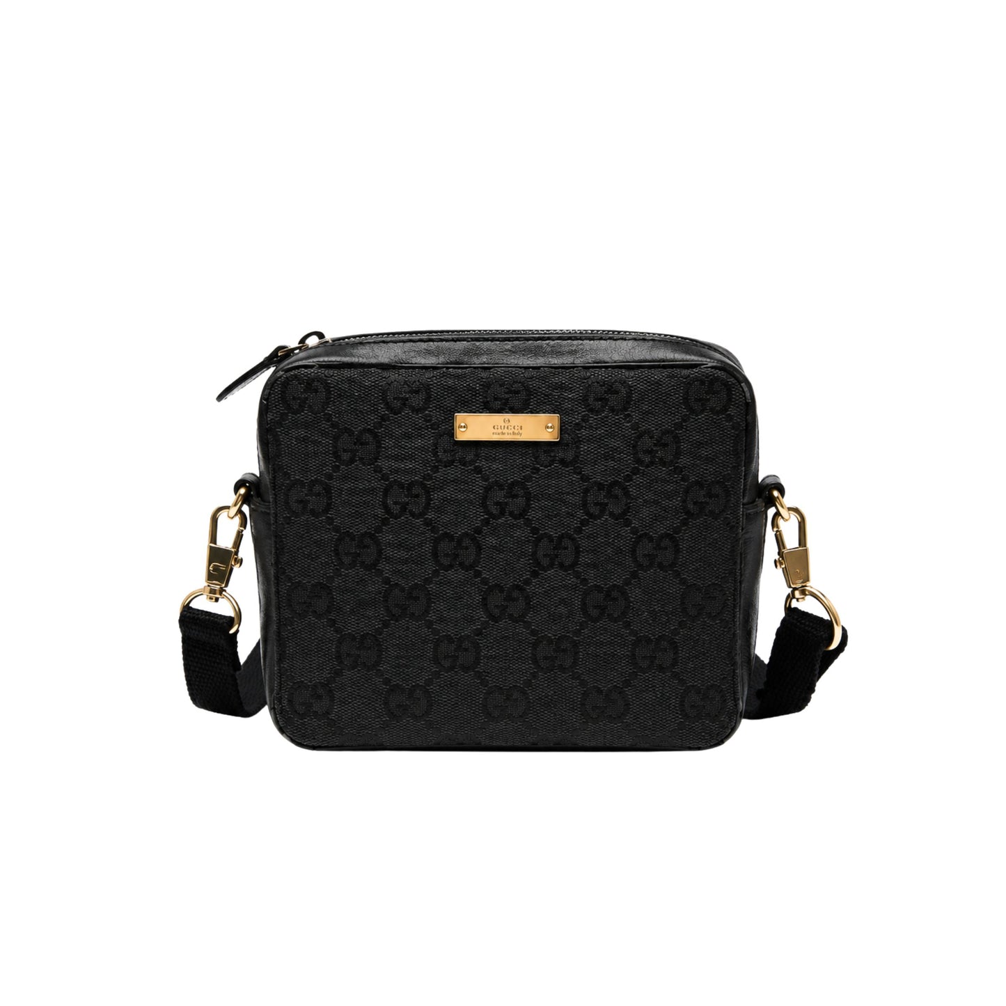 Gucci Black Canvas Small Crossbody