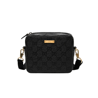 Gucci Black Canvas Small Crossbody