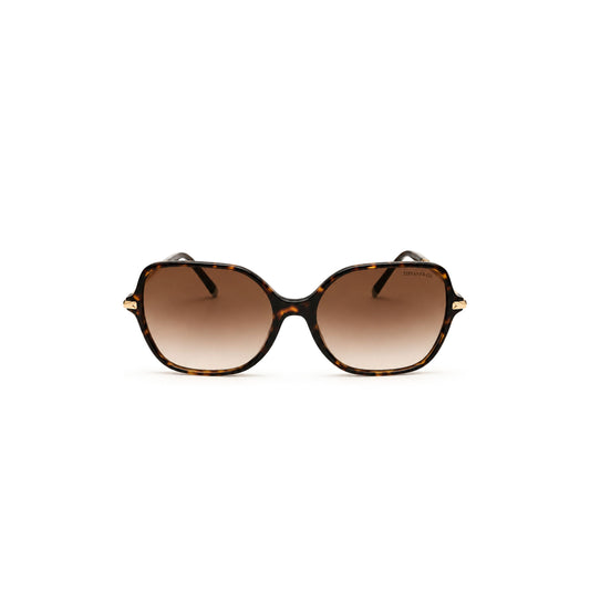 Tiffany & Co. Tortoise Oversized Sunglasses