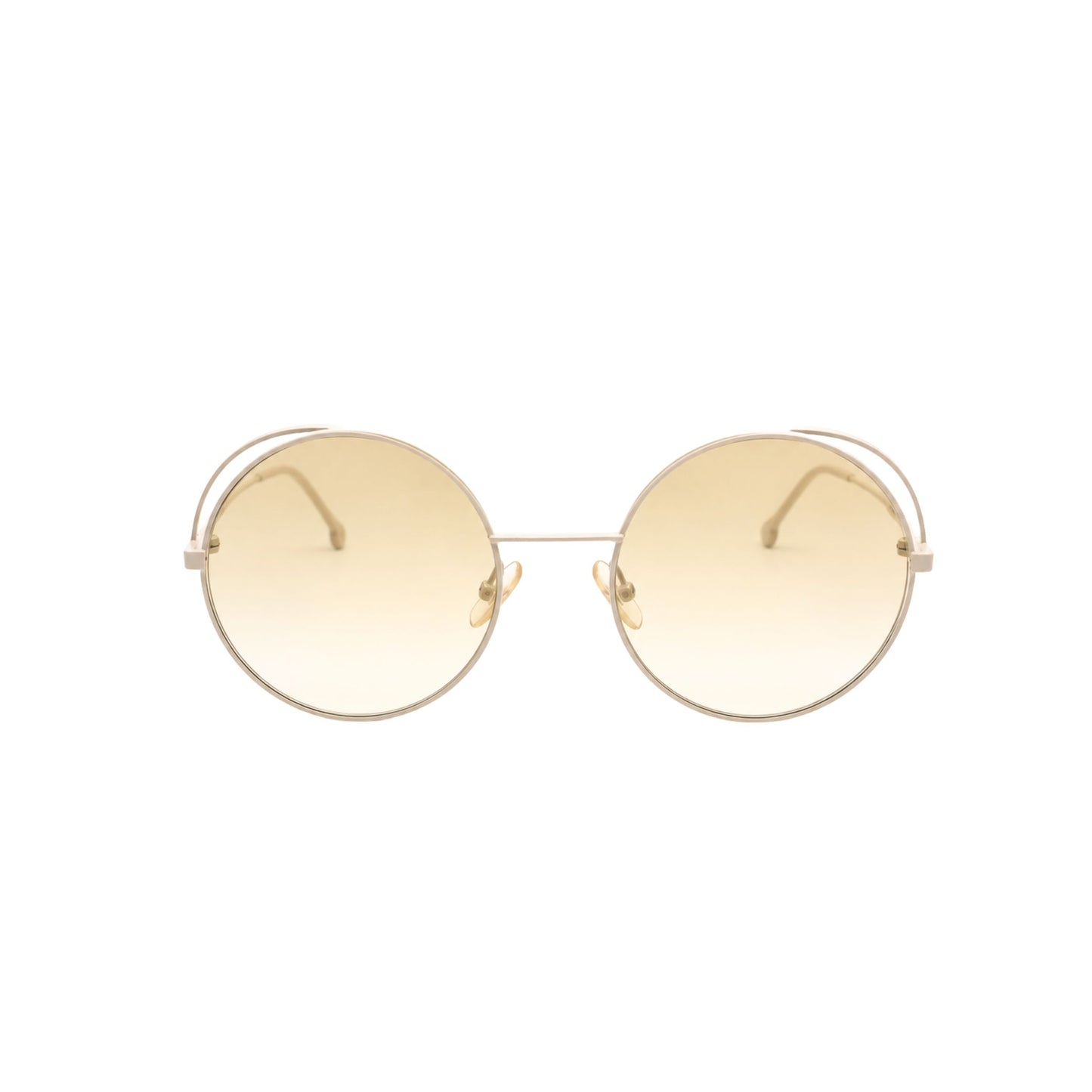 Fendi Round White Sunglasses