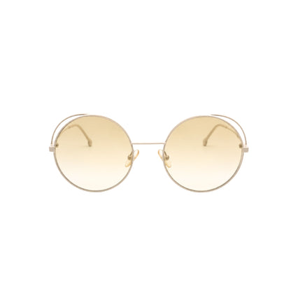 Fendi Round White Sunglasses