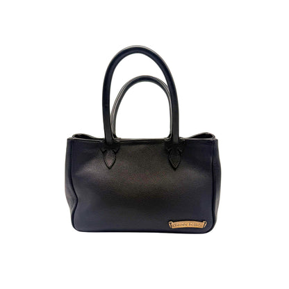 Chrome Hearts Black Leather Tote