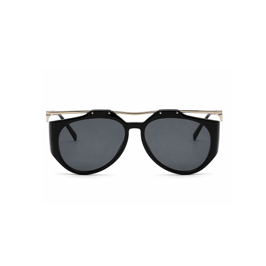 Saint Laurent Black Oversized Sunglasses