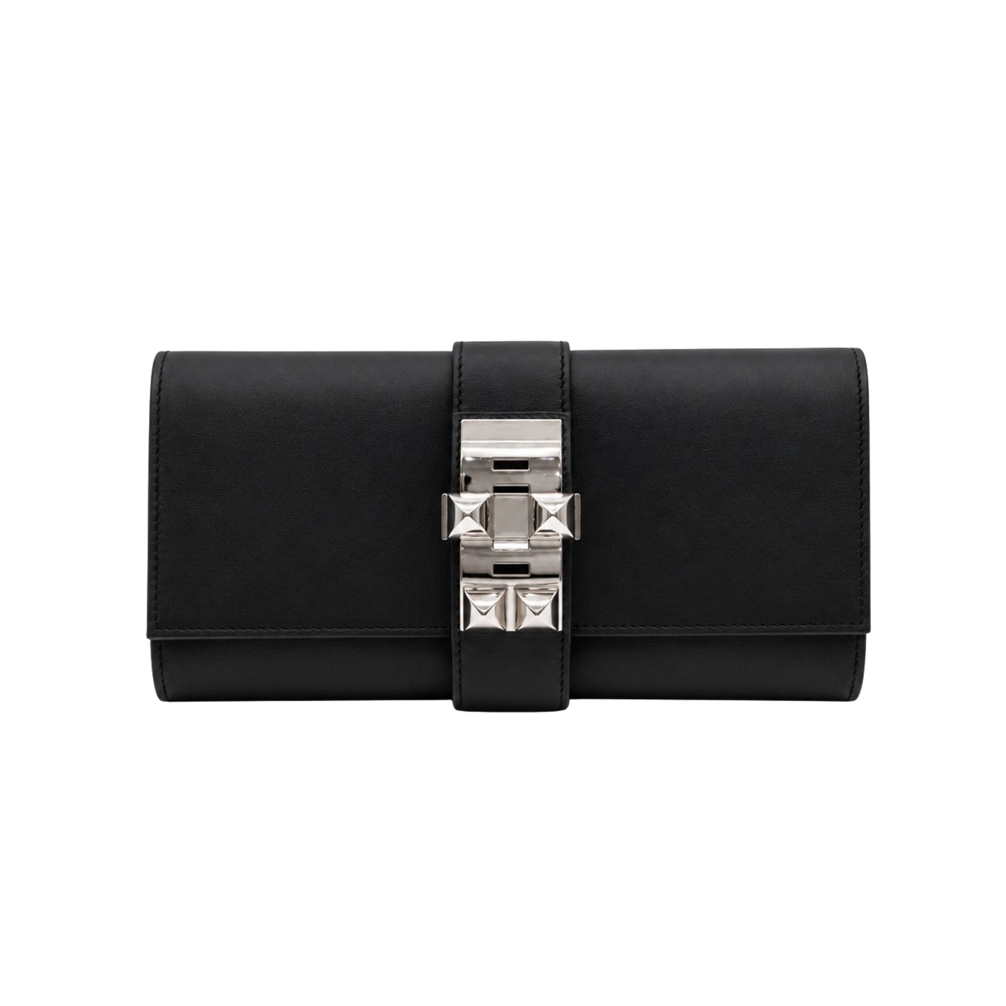 Hermes Medor Black Clutch