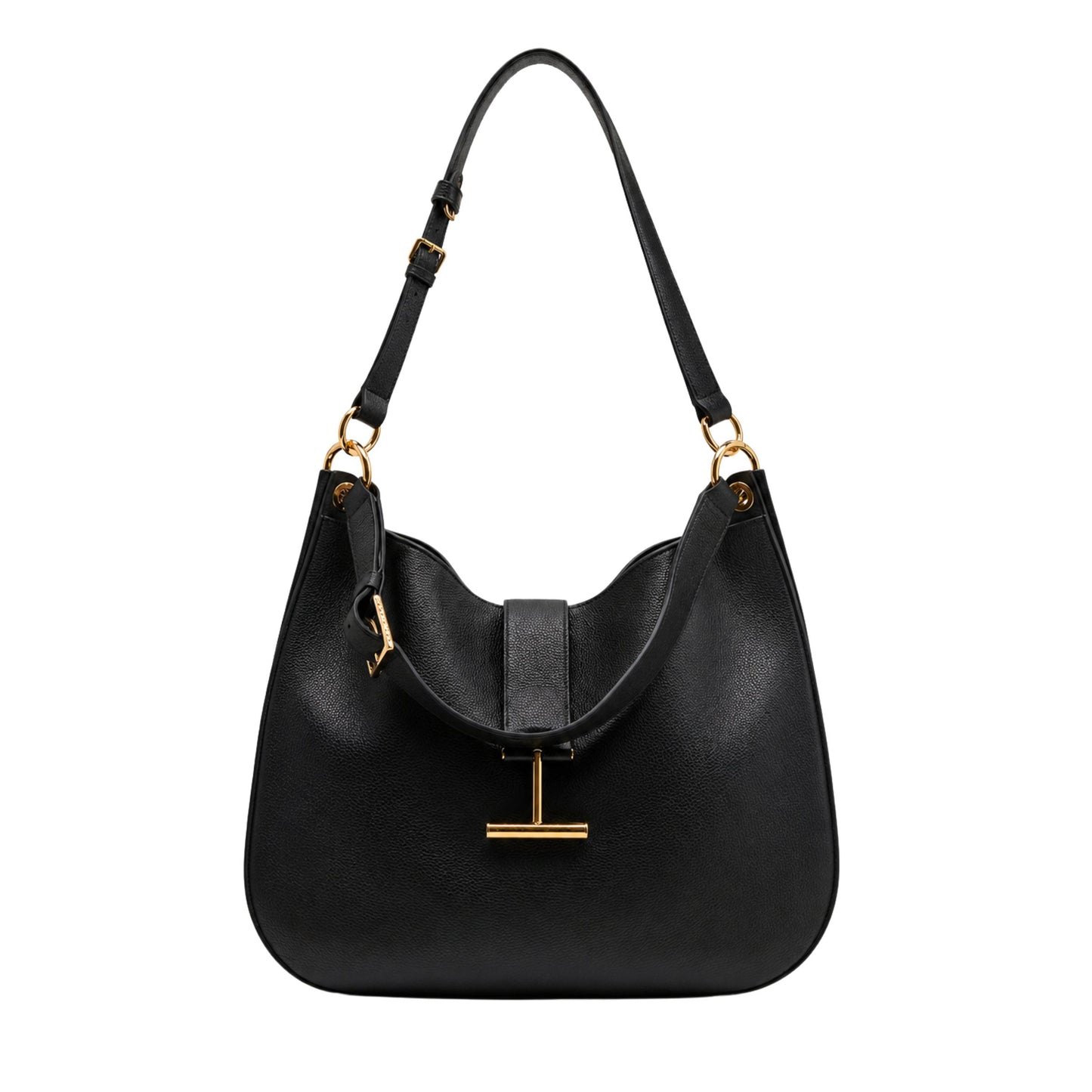 Tom Ford Black Large Tara Hobo Bag