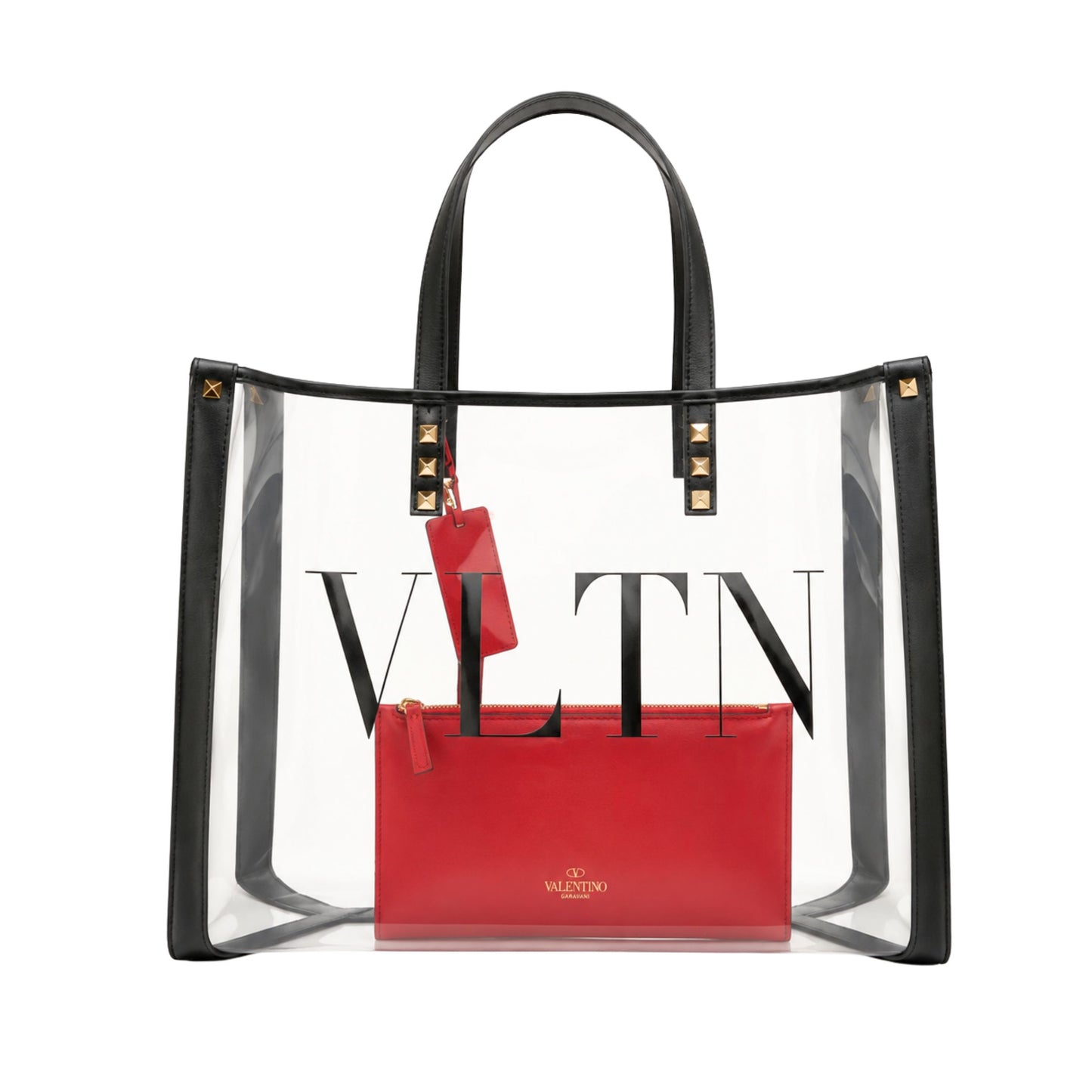 Valentino PVC Rockstud Tote