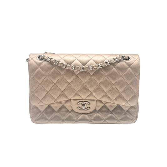Chanel Jumbo Champagne Double Flap Bag