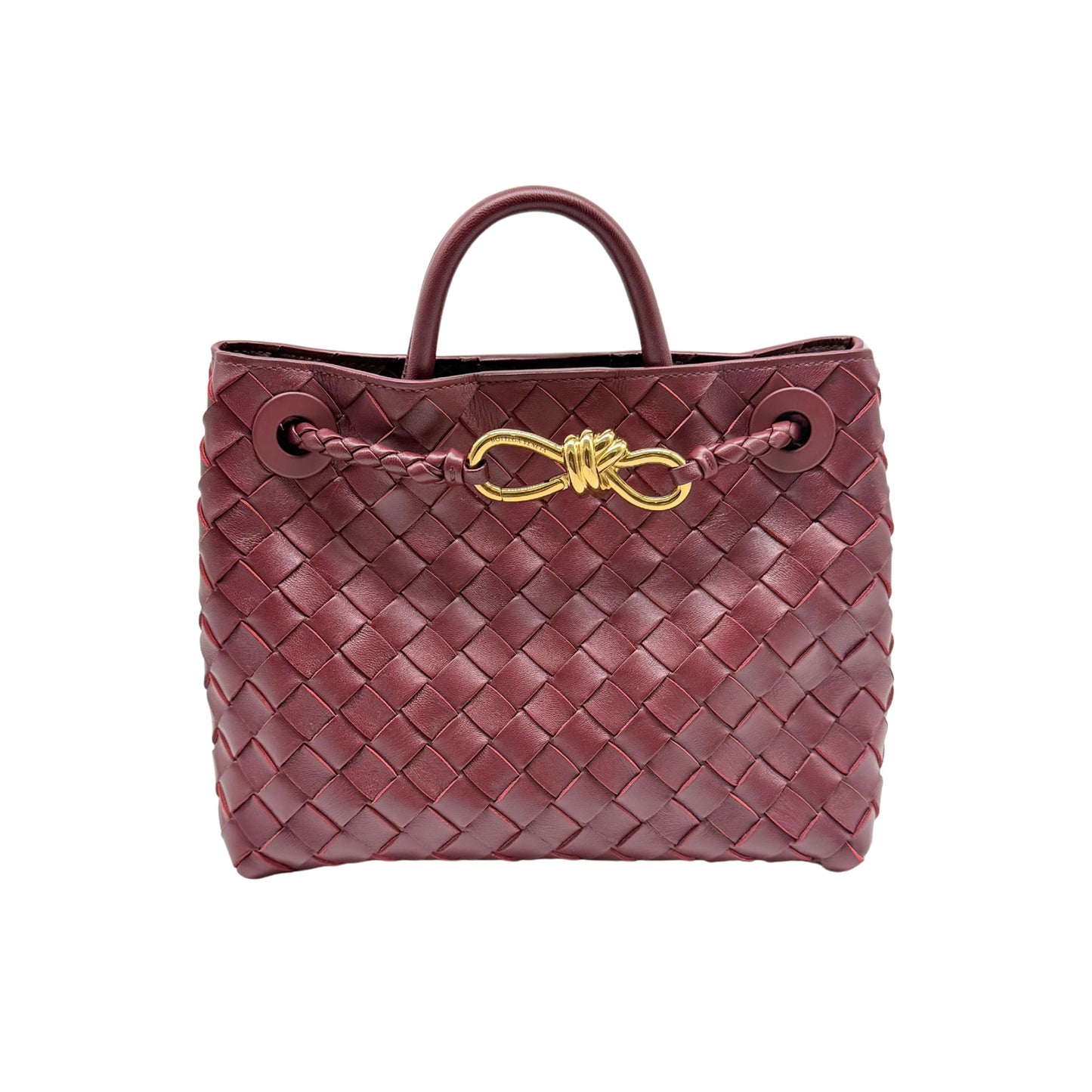 Bottega Veneta Andiamo Burgundy Bag