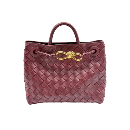 Bottega Veneta Andiamo Burgundy Bag