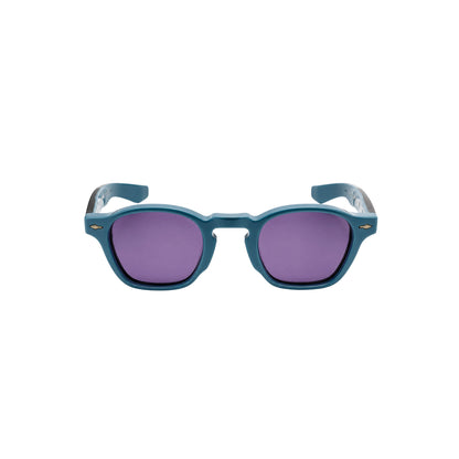 Jacques Marie Mage Light Blue Small Square Sunglasses