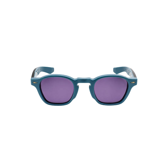 Jacques Marie Mage Light Blue Small Square Sunglasses
