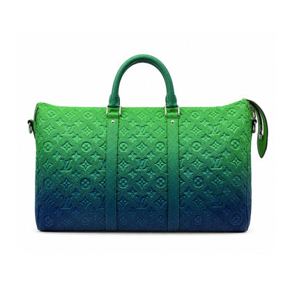 Louis Vuitton x Virgil Taurillon Illusion Keepall Bandoulerie 45