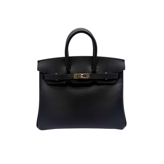 Hermes Birkin 25 Epsom Palladium Hardware