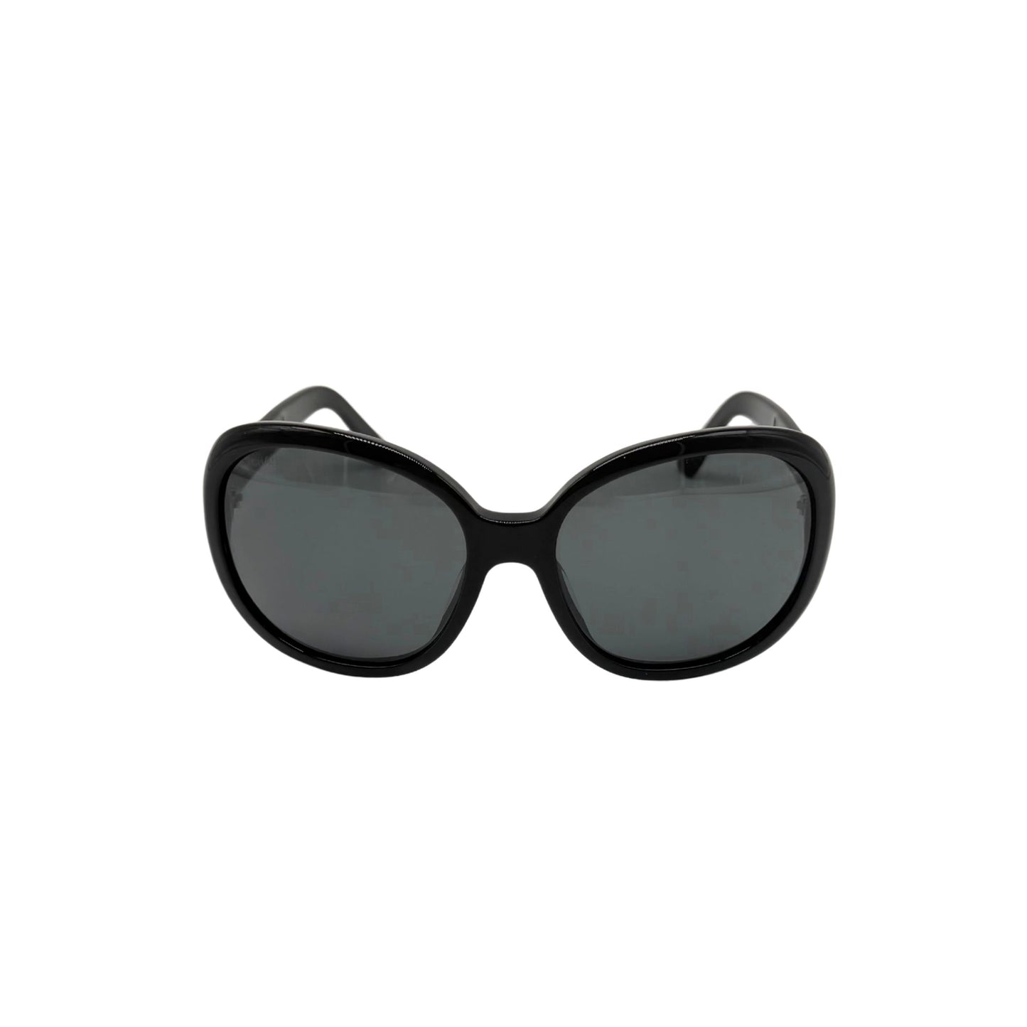 Chanel Round Oversized Sunglasses with Colorful Letters