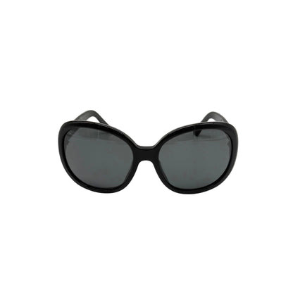 Chanel Round Oversized Sunglasses with Colorful Letters