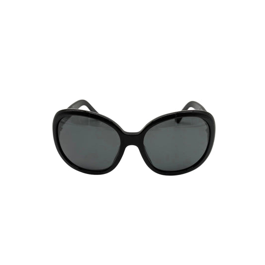 Chanel Round Oversized Sunglasses with Colorful Letters
