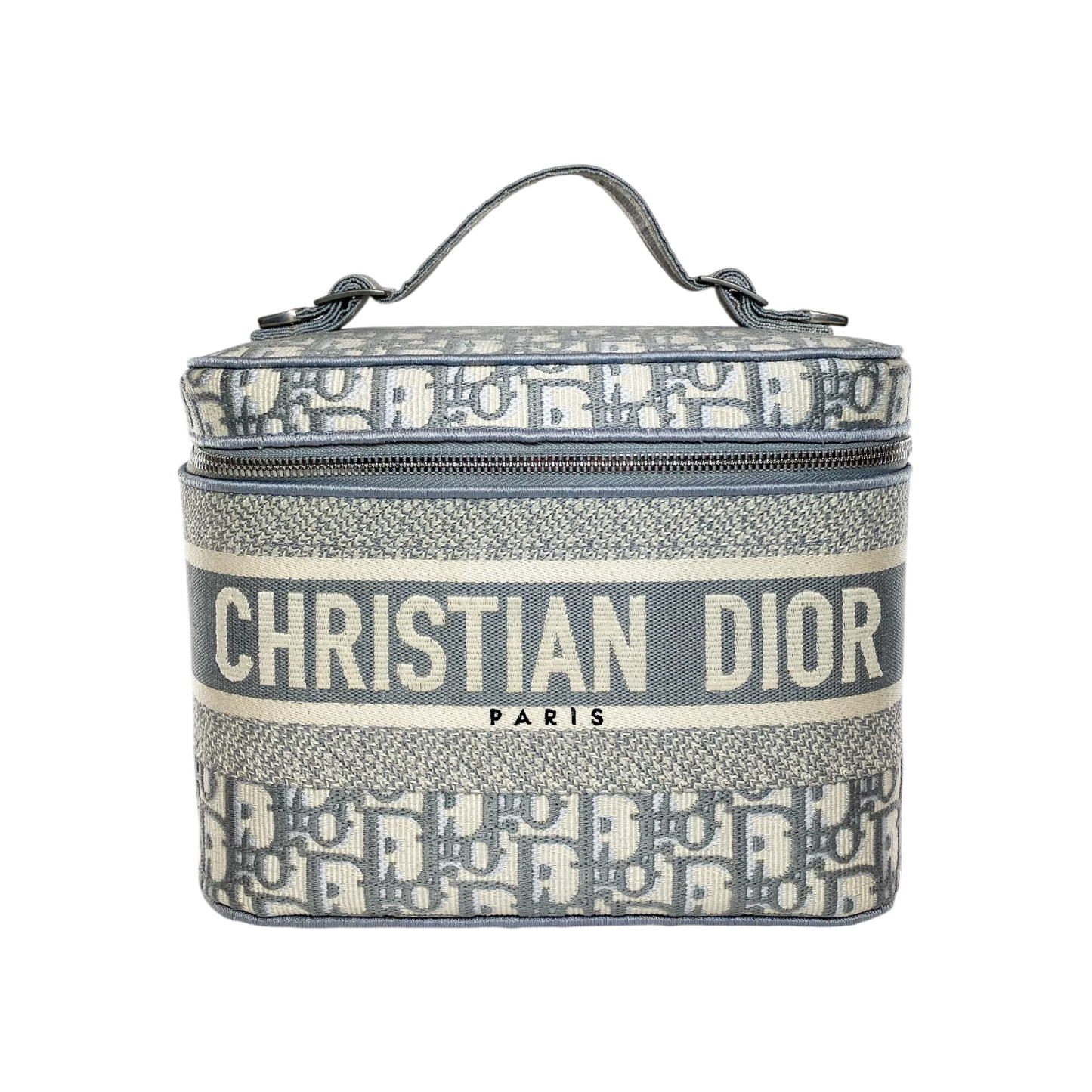 Dior DiorTravel Grey Embroidered Vanity