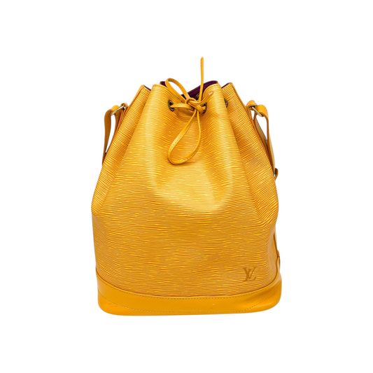 Louis Vuitton Yellow Vintage Epi Neo Noe