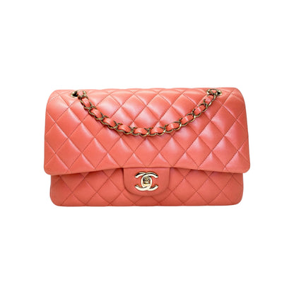 Chanel Pink Medium Double Flap Bag