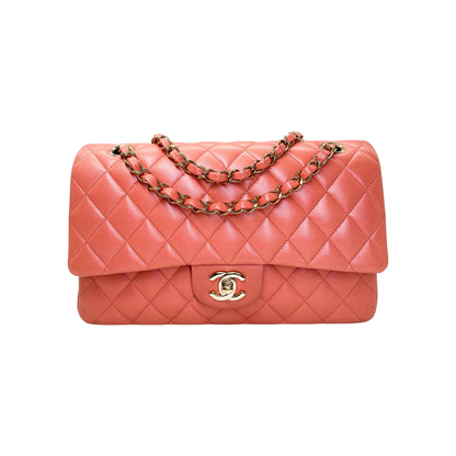 Chanel Pink Medium Double Flap Bag
