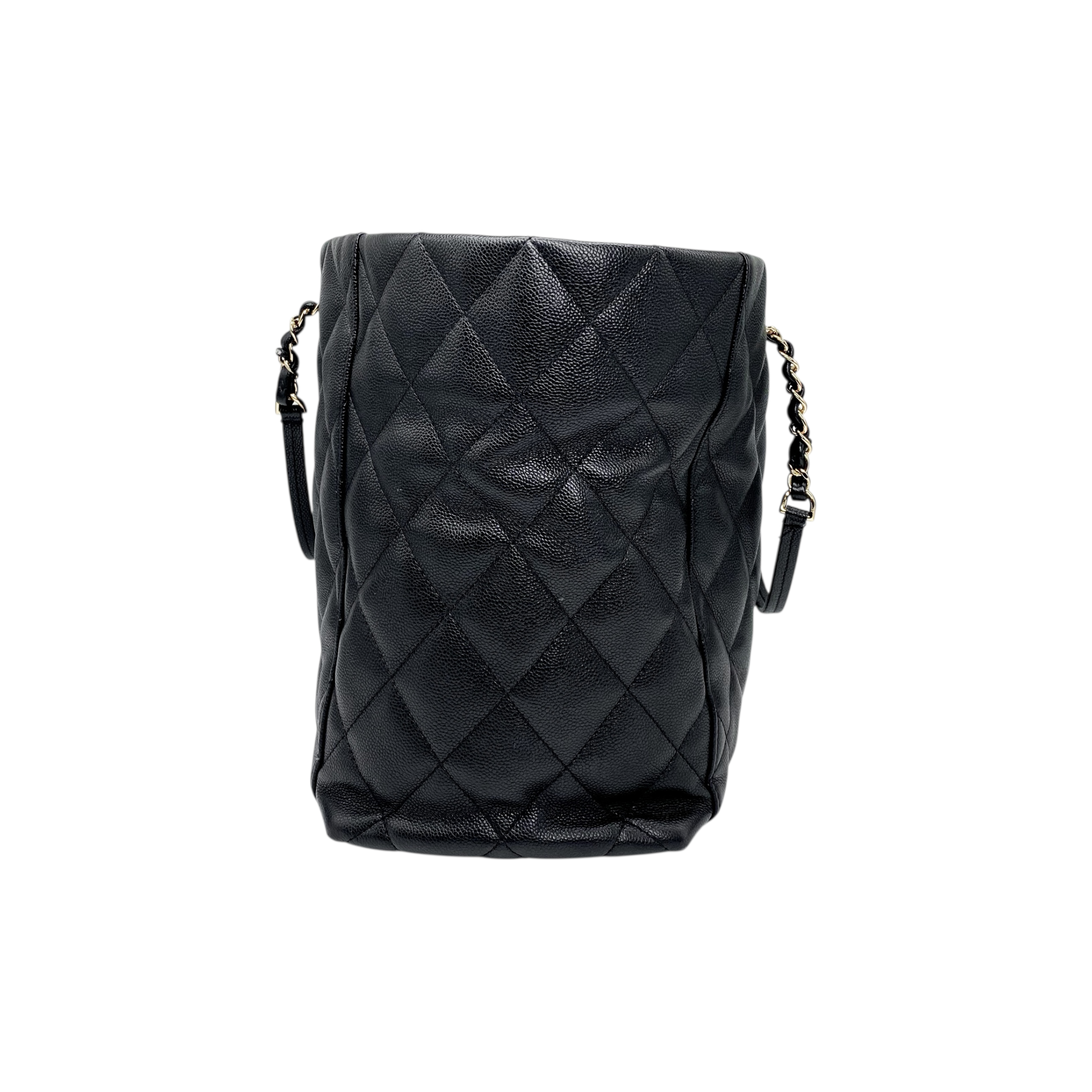 Chanel Black Shopping Tote