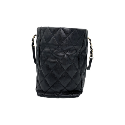 Chanel Black Shopping Tote
